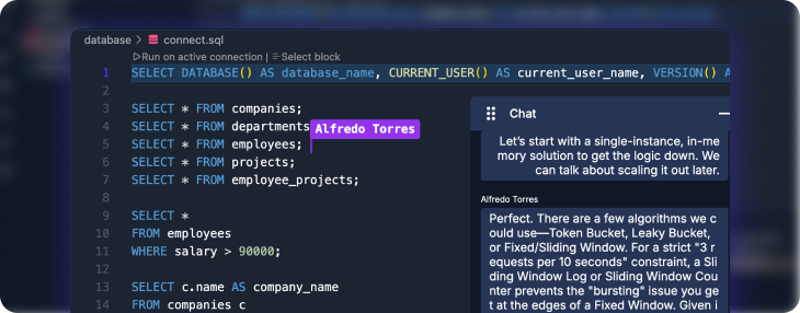HunchVue Collaborative Coding Interviews with real-time code collaboration